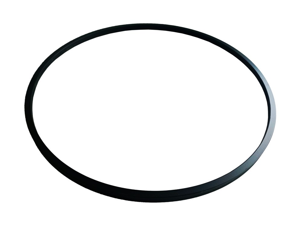 Kruhový rám čierny 62,20 cm