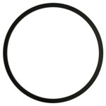 Kruhový rám čierny
